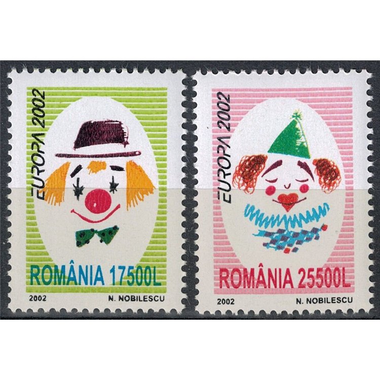 ROMANIA 2002 Europa 2v MNH**