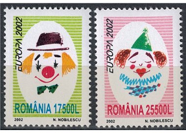 ROMANIA 2002 Europa 2v MNH**