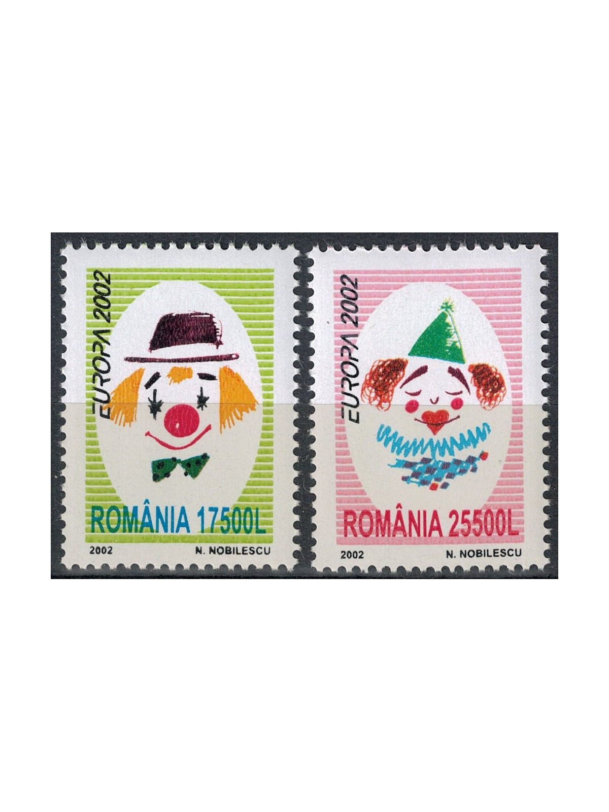 ROMANIA 2002 Europa 2v MNH**
