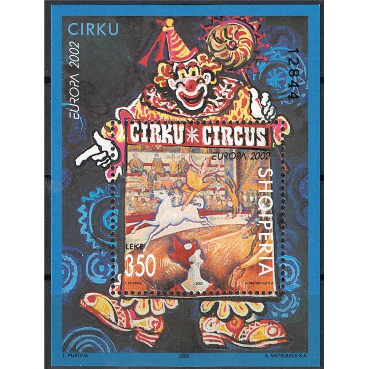 ALBANIA 2002 Europe s/s MNH**