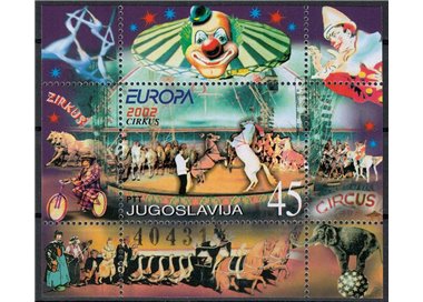 YUGOSLAVIA 2002 Europe s/s MNH**