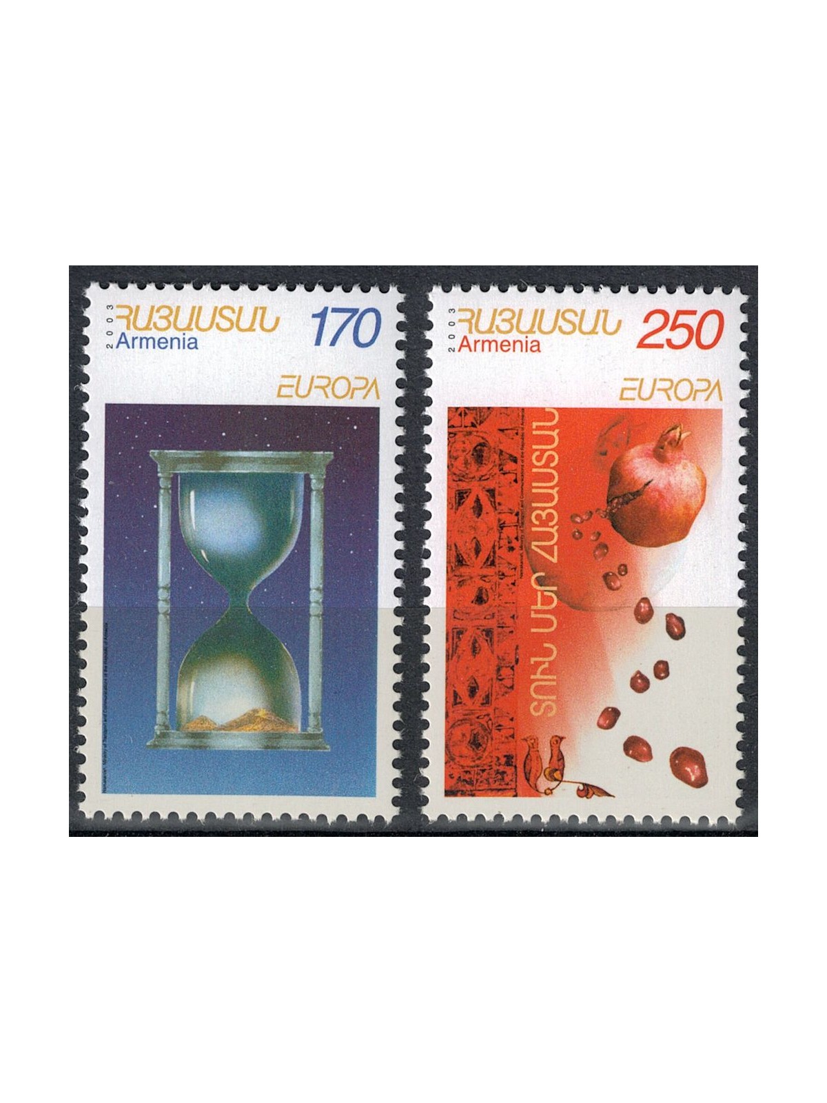 ARMENIA 2003 Europe 2v MNH**