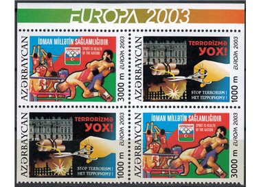 AZERBAIJAN 2003 Europa (da LB) 4v MNH**