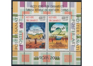 CIPRO DEL NORD 2003 Europa BF MNH**