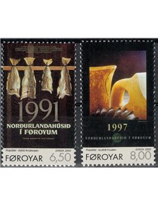 FAEROER 2003 Europa 2v MNH**