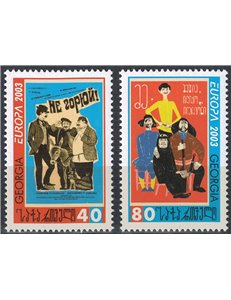 GEORGIA 2003 Europe 2v MNH**