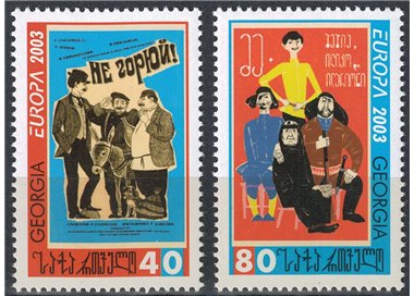 GEORGIA 2003 Europe 2v MNH**