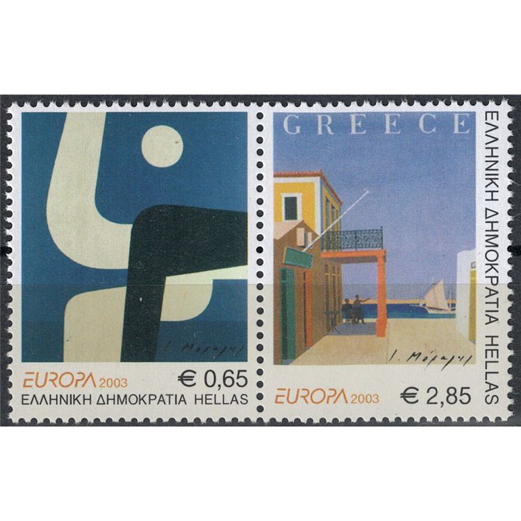 GRECIA 2003 Europa 2v MNH**