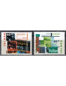 ISLANDA 2003 Europa 2v MNH**