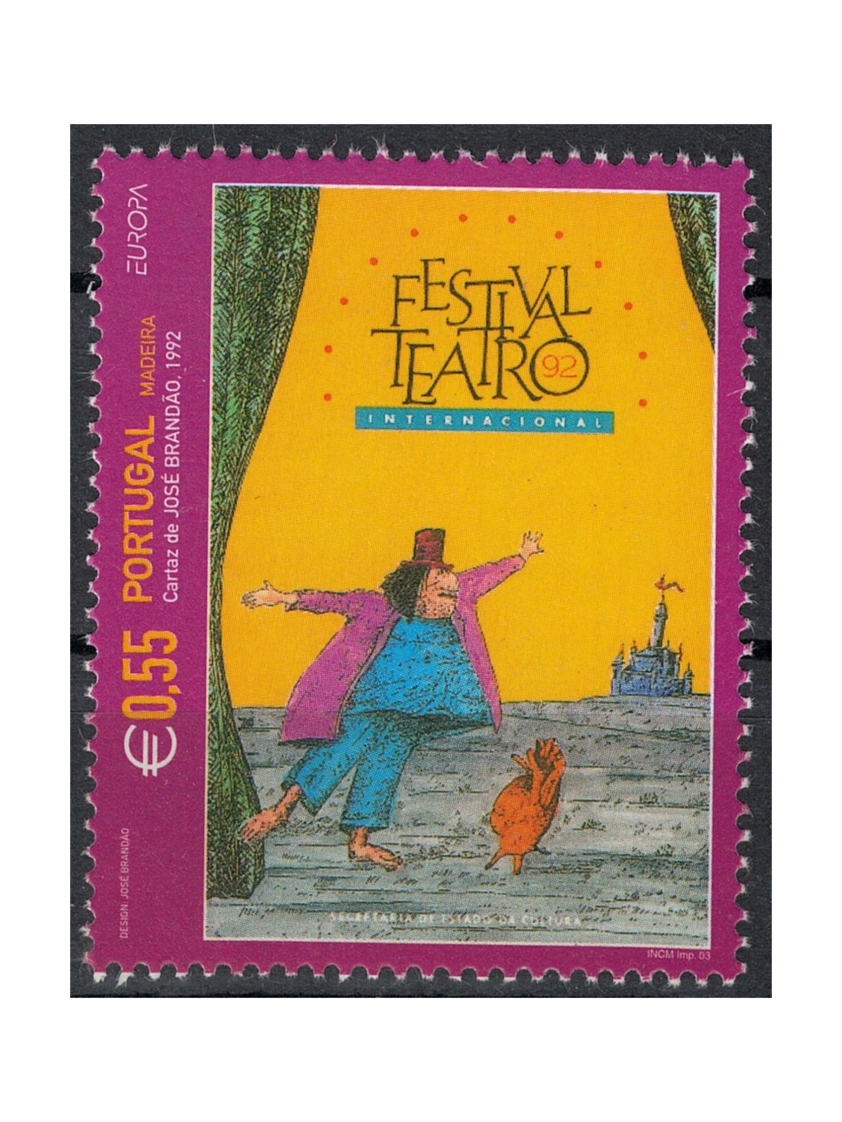 MADERA 2003 Europa MNH**