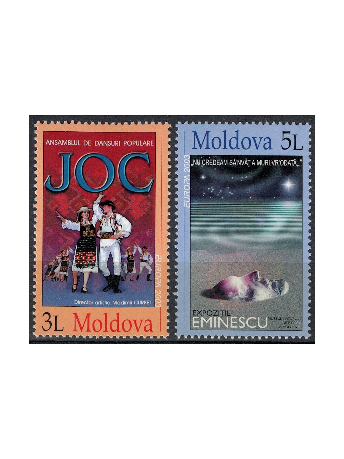MOLDAVIA 2003 Europa 2v MNH**