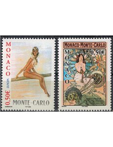 MONACO 2003 Europe 2v MNH**