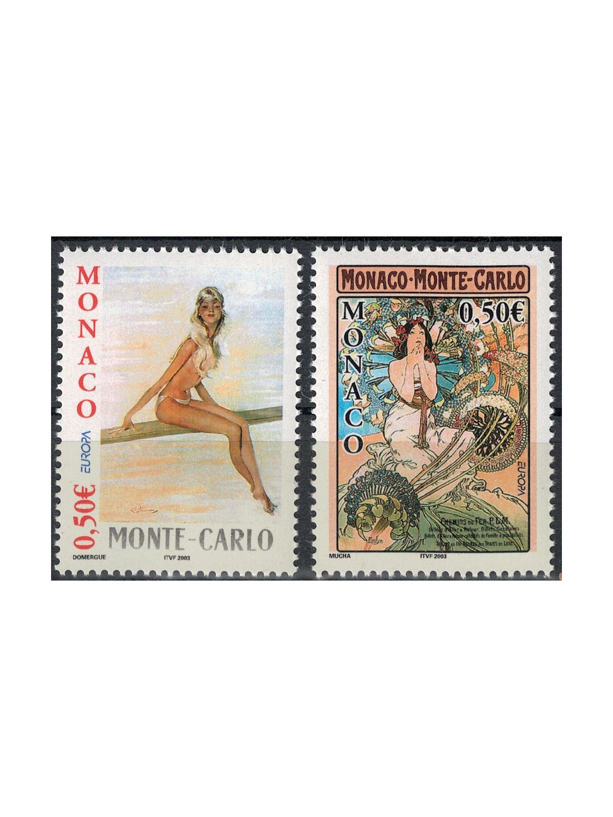 MONACO 2003 Europa 2v MNH**