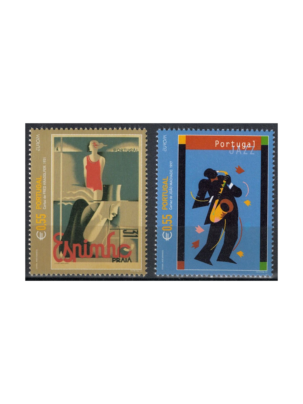 PORTUGAL 2003 Europe 2v MNH**