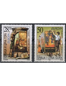 SERBIA 2003 Europe 2v MNH**