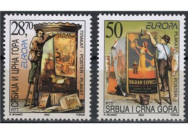 SERBIA 2003 Europa 2v MNH**