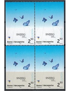 BOSNIA HERZEGOVINA 2003 Europe (from booklet) 4v MNH**