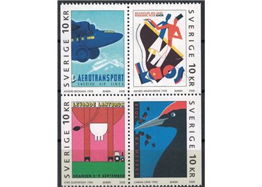 SVEZIA 2003 Europa (da LB) 4v MNH**