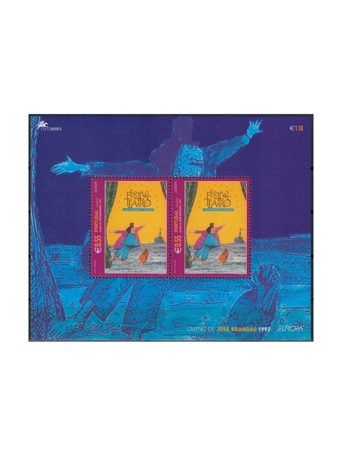 MADERA 2003 Europa BF MNH**