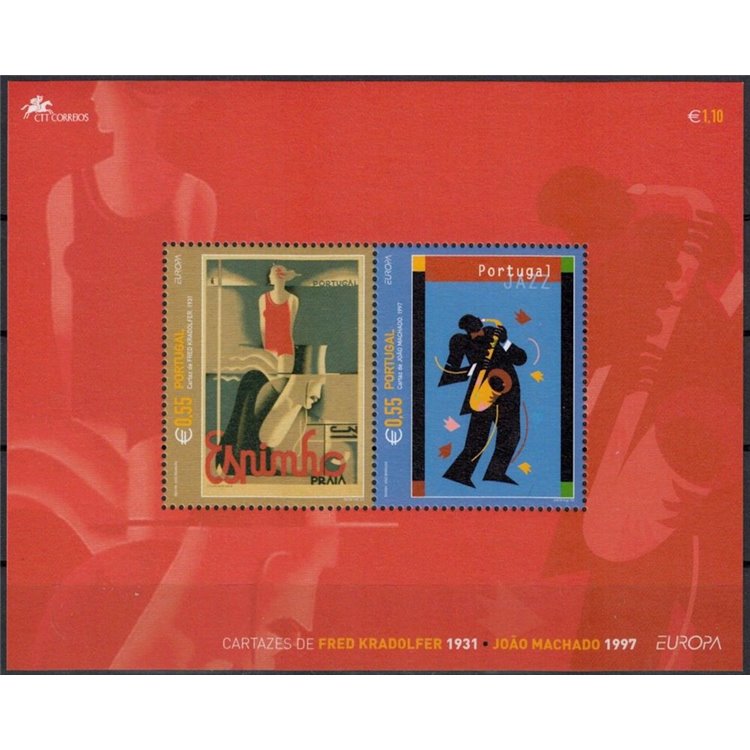 PORTOGALLO 2003 Europa BF MNH**