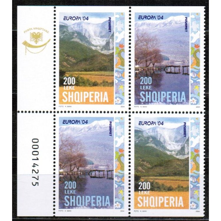 ALBANIA 2004 Europa (da LB) 4v MNH**