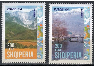 ALBANIA 2004 Europa 2v MNH**