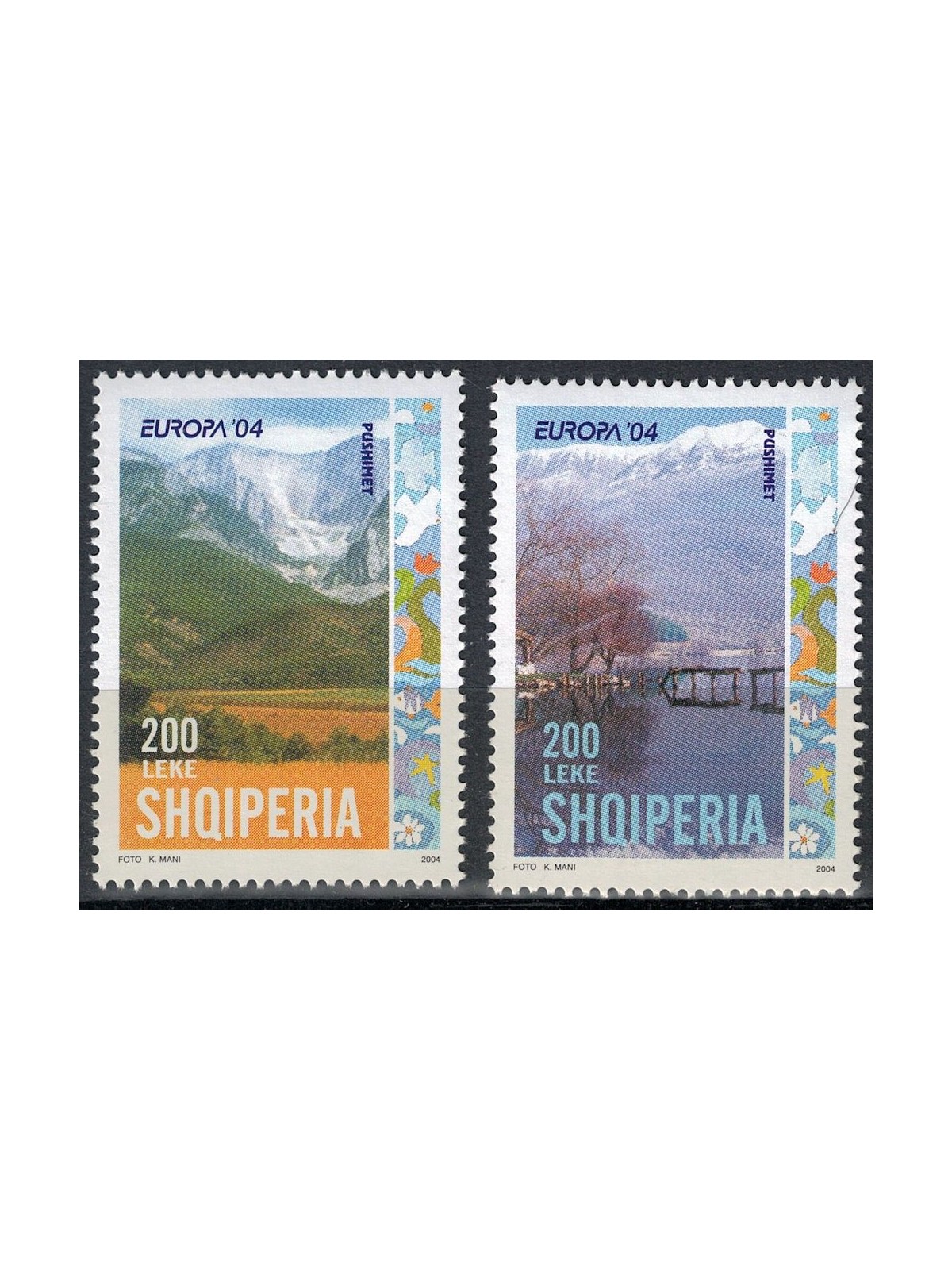 ALBANIA 2004 Europa 2v MNH**