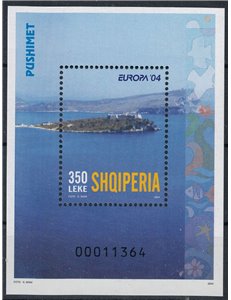 ALBANIA 2004 Europe s/s MNH**