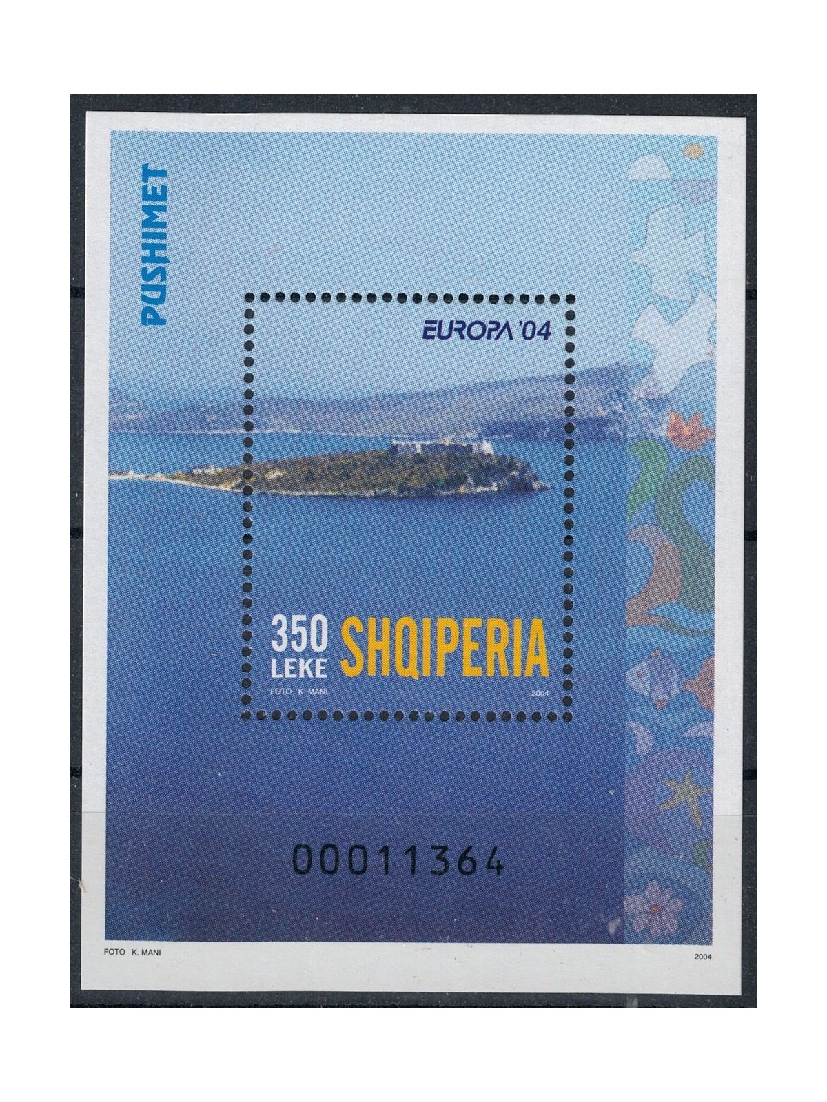 ALBANIA 2004 Europa BF MNH**