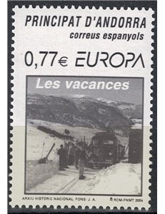 SPANISH ANDORRA 2004 Europe MNH**
