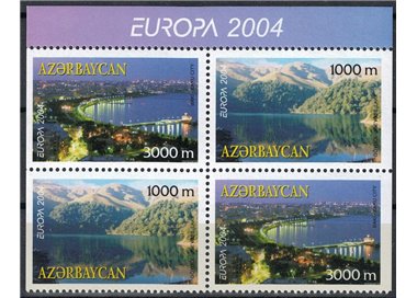 AZERBAIJAN 2004 Europe (from booklet) 4v MNH**
