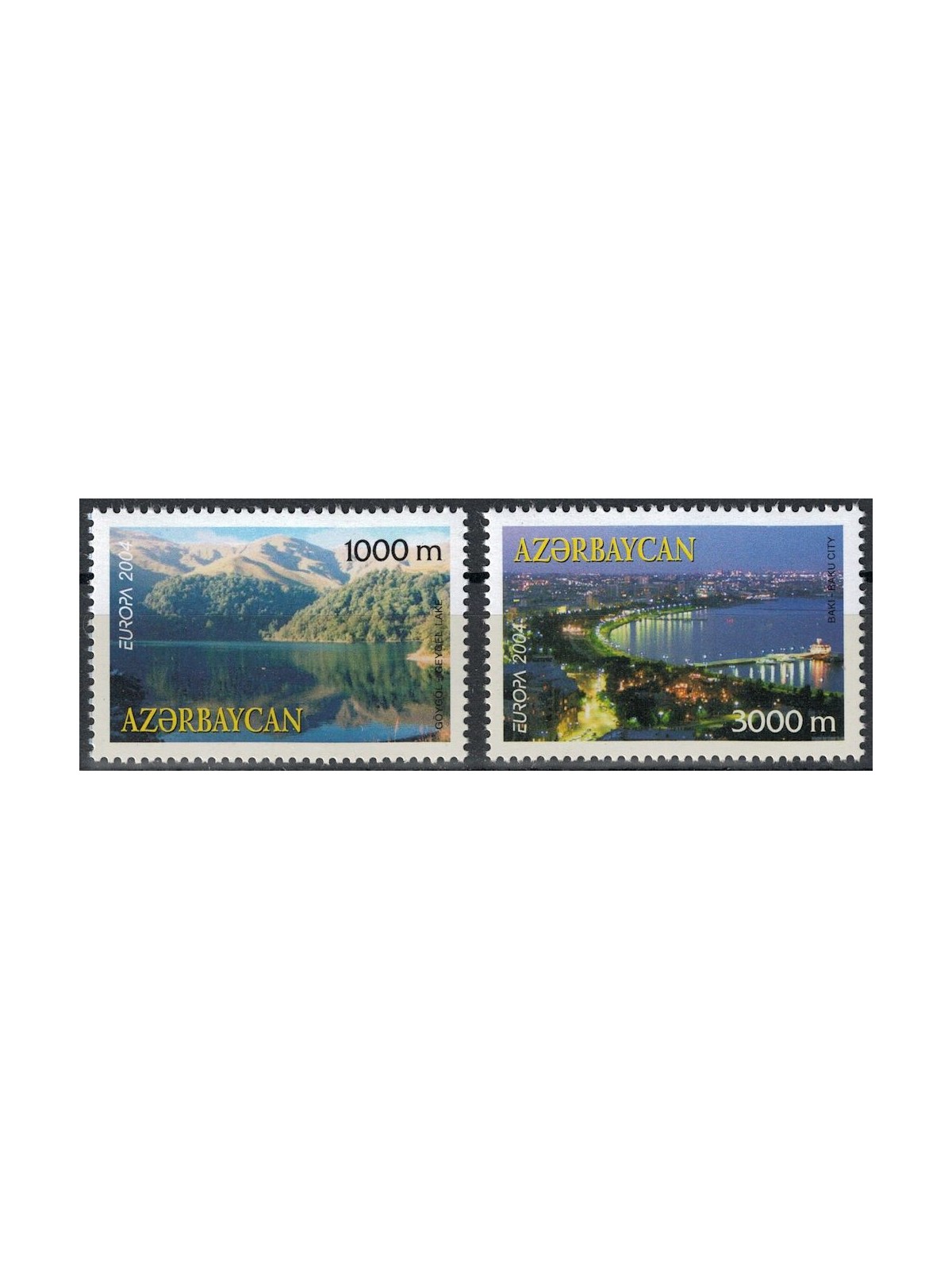 AZERBAIJAN 2004 Europe 2v MNH**