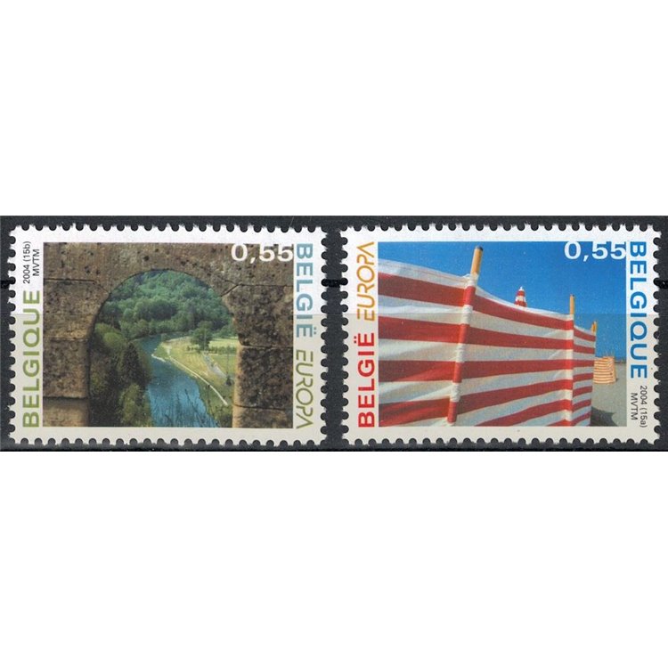BELGIO 2004 Europa 2v MNH**