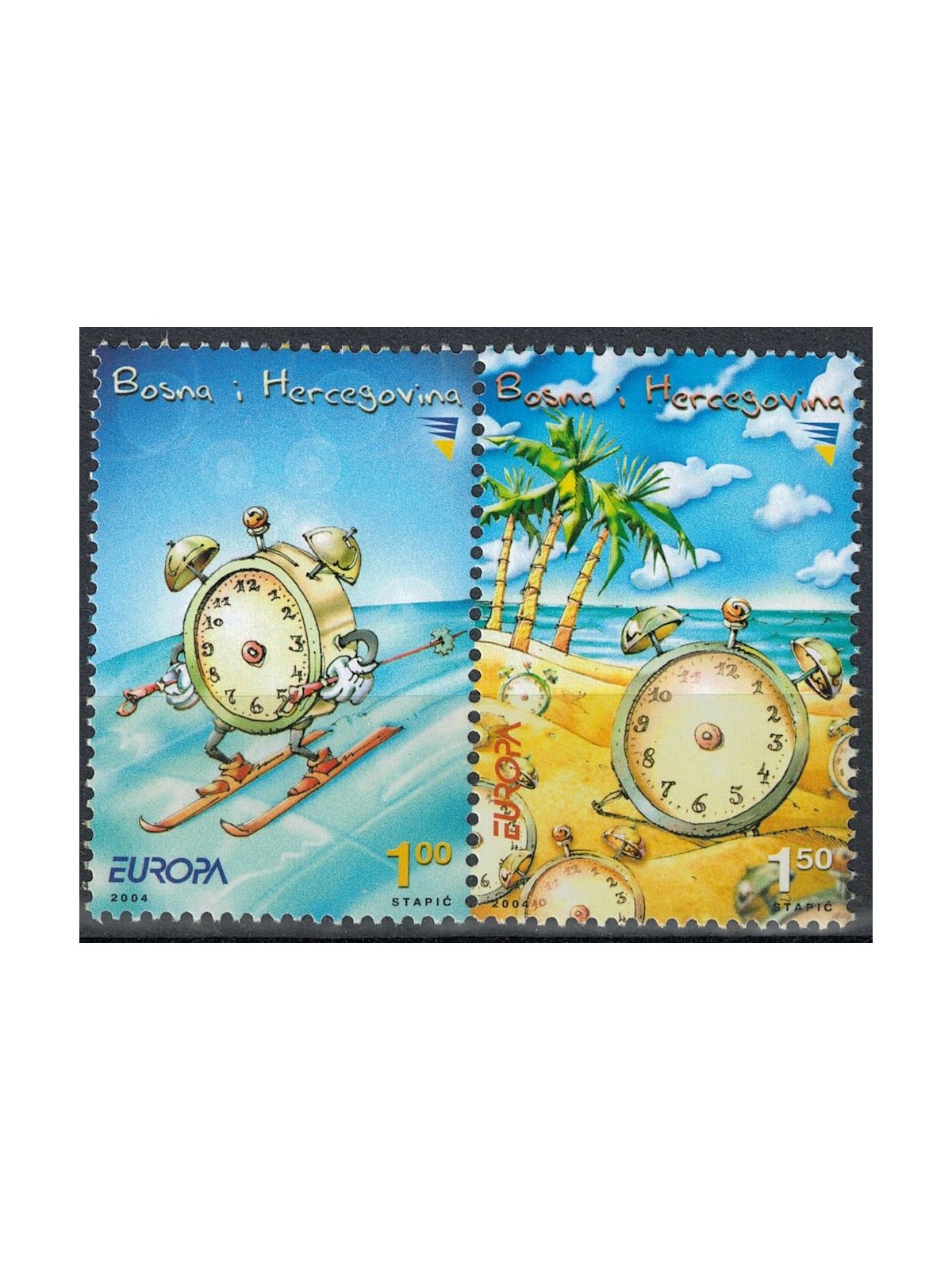 BOSNIA AND HERZEGOVINA 2004 Europe 2v MNH**
