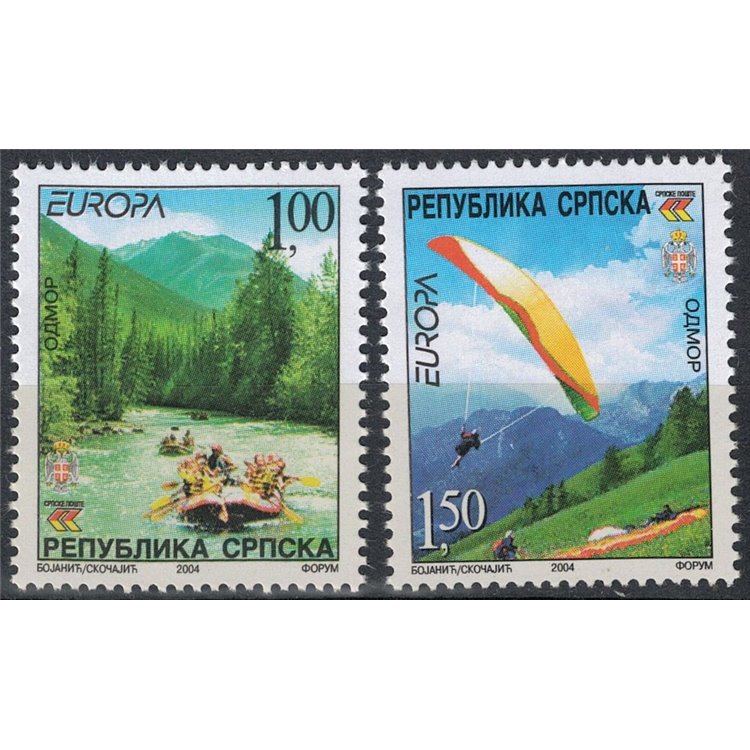 BOSNIA SERBA 2004 Europa 2v MNH**