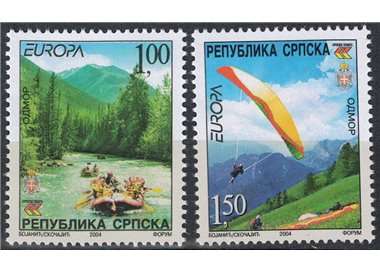 BOSNIA SERBA 2004 Europa 2v MNH**