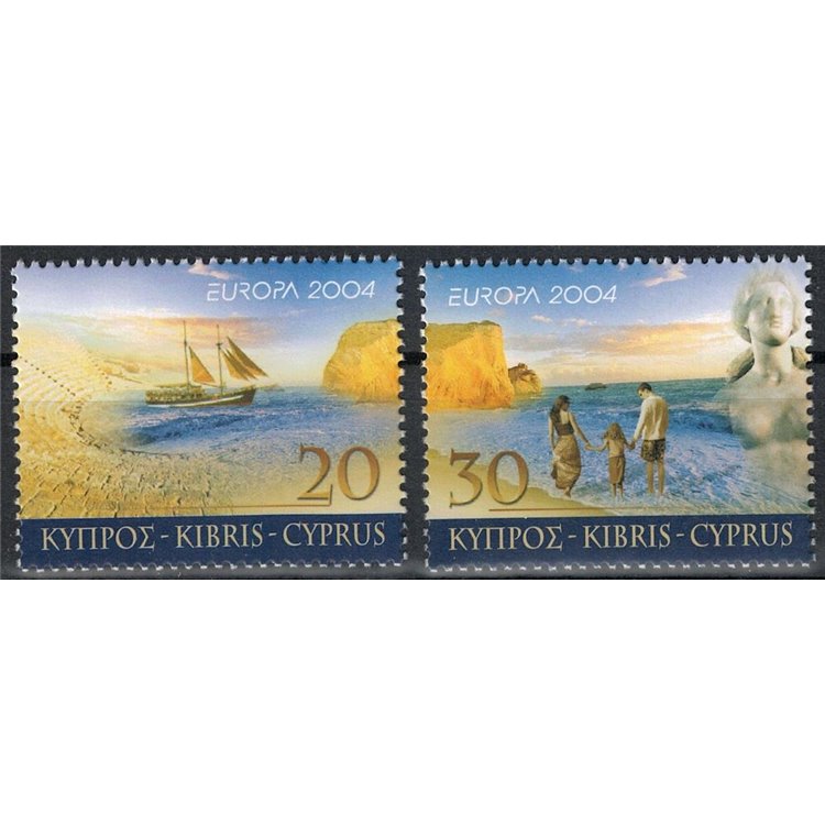CIPRO 2004 Europa 2v MNH**