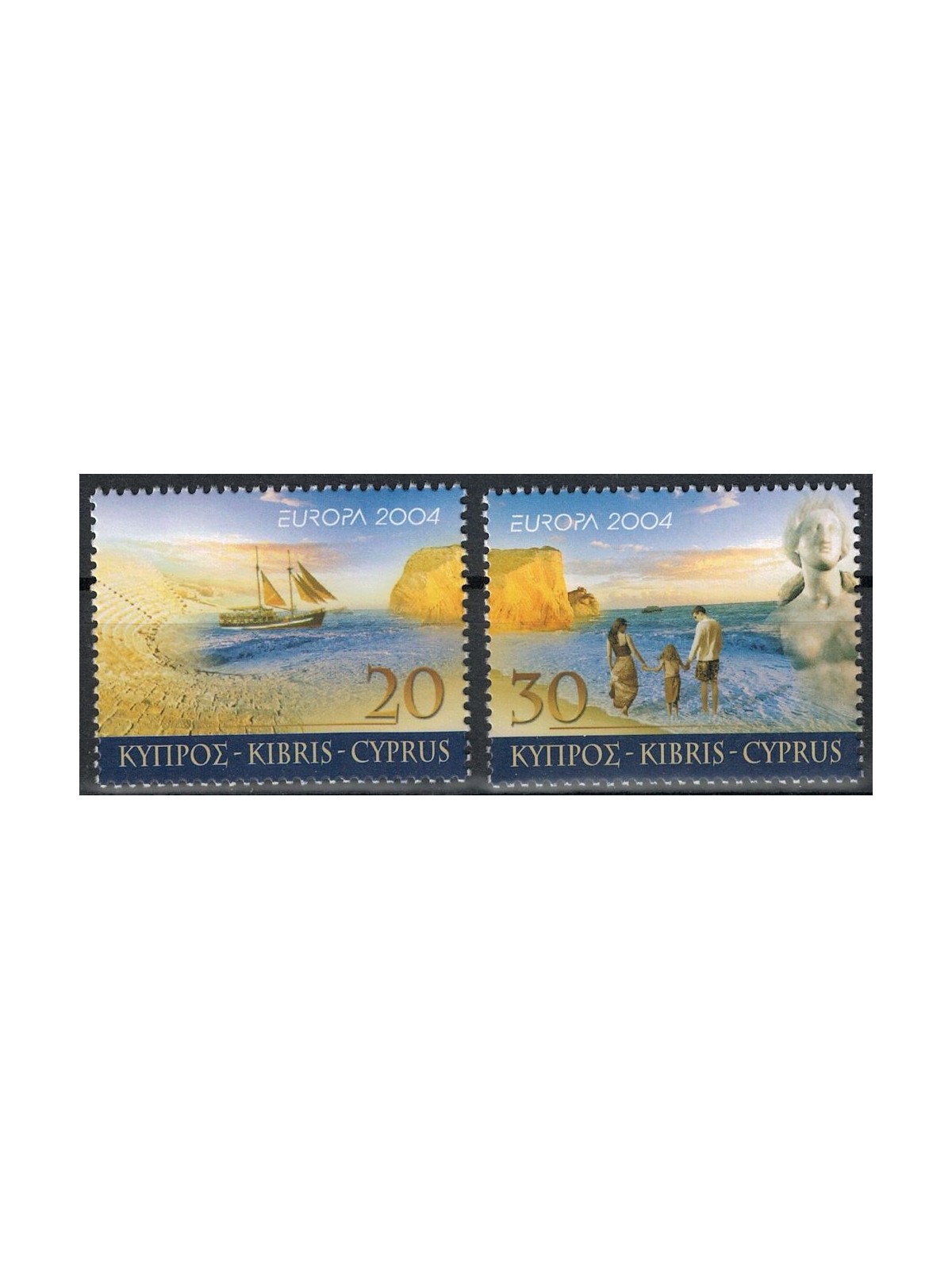 CIPRO 2004 Europa 2v MNH**
