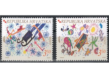 CROATIA 2004 Europe 2v MNH**