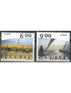 DENMARK 2004 Europe 2v MNH**
