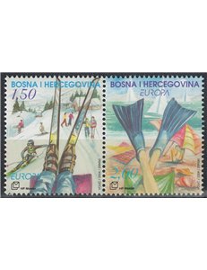 CROATIAN BOSNIA 2004 Europe 2v MNH**