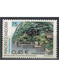 SPANISH ANDORRA 2001 Europe MNH**