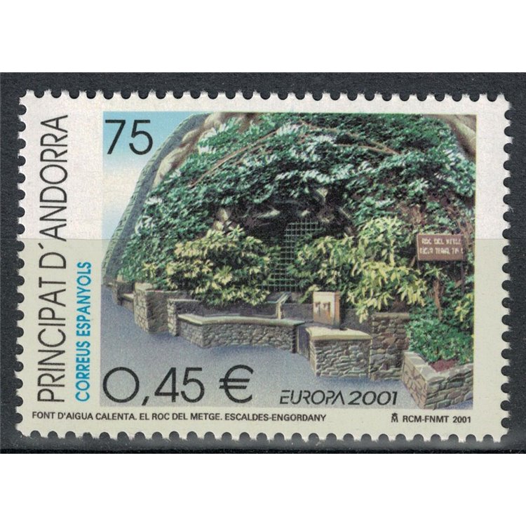 SPANISH ANDORRA 2001 Europe MNH**
