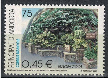 SPANISH ANDORRA 2001 Europe MNH**