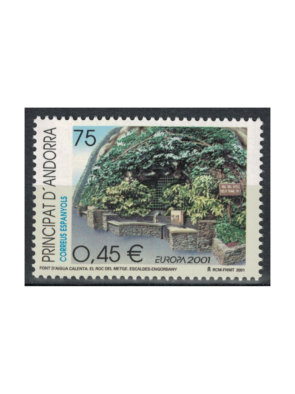 SPANISH ANDORRA 2001 Europe MNH**