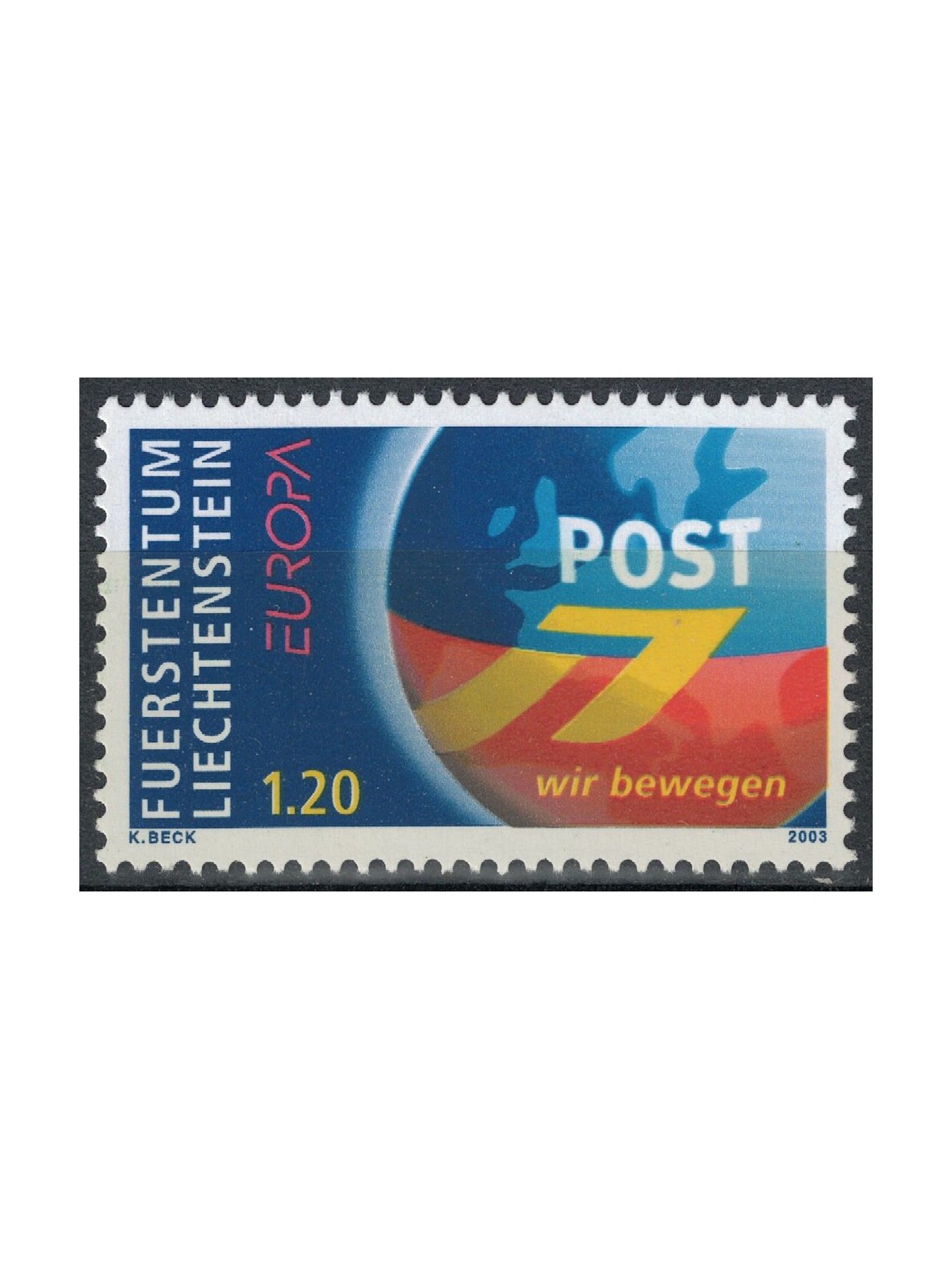 LIECHTENSTEIN 2003 Europe MNH**