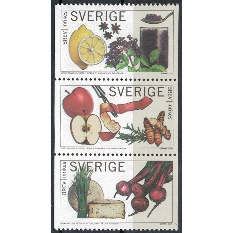 SWEDEN 2005 Europe 3v MNH**