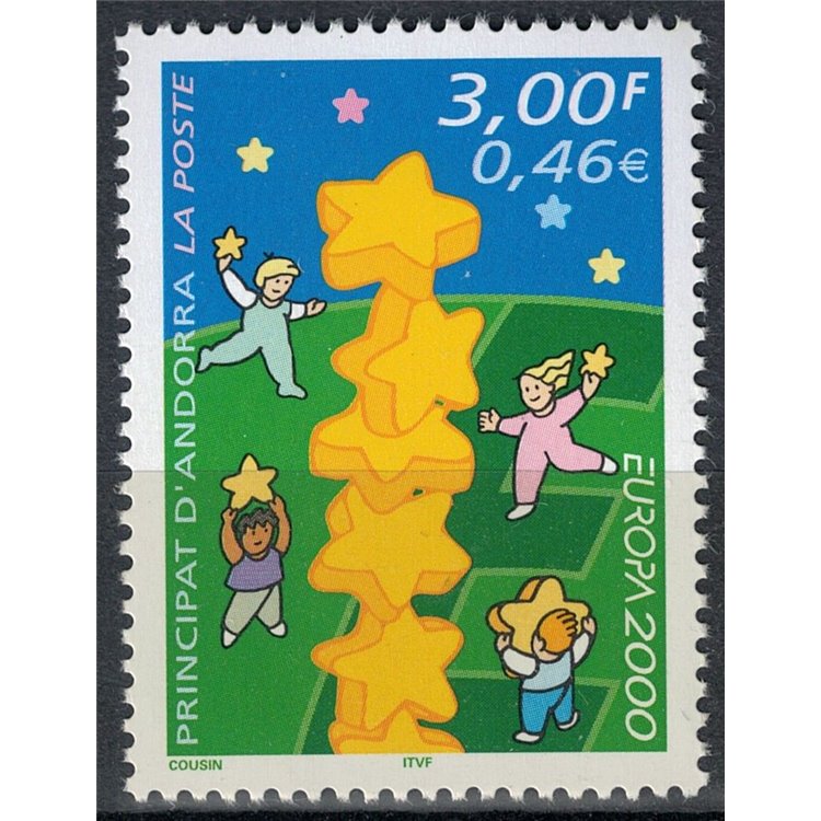 ANDORRA FRANCESE 2000 Europa MNH**