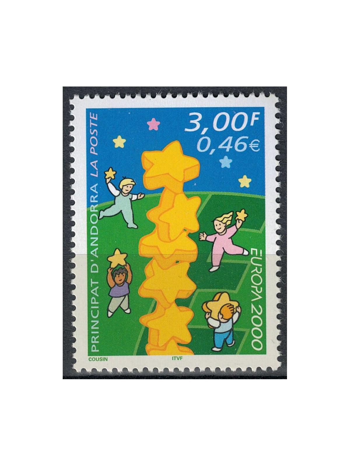 FRENCH ANDORRA 2000 Europe MNH**