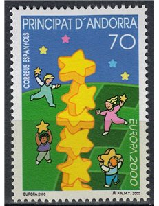 ANDORRA SPAGNOLA 2000 Europa MNH**